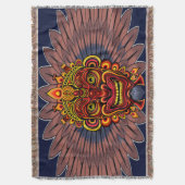 Couverture Masque rituel du roi guerrier tribal (devant Vertical)