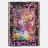 Couverture MASQUÉRADE MASQUES, HARLEQUIN VIOLINISTE Rose Flor (devant Vertical)