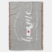 Couverture Massachusetts Accueil État Personnalisé (devant Vertical)