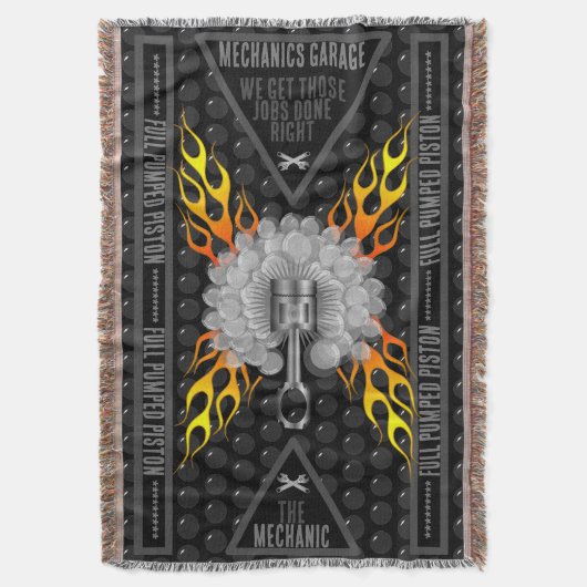 Couverture Mécanique Garage Piston plein pompé (devant Vertical)