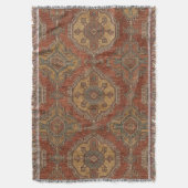 Couverture Médaillon Kilim Tribal (devant Vertical)