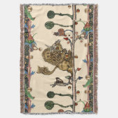 Couverture MEDIEVAL BESTIARY MAKING MUSIC Violinist Lion,Hare (devant Vertical)