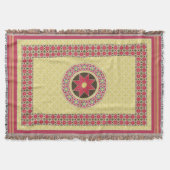 Couverture Medieval Byzantine-Sicilian Style Throw Blanket (Devant)
