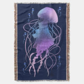 Couverture Méduse Éthérée Violet Bleu (devant Vertical)