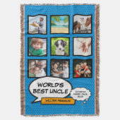 Couverture Meilleur oncle du monde Fun Cool moderne de BD pho (devant Vertical)