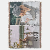 Couverture Meilleure Maman Foliage Moderne 2 Photos Personnal (devant Vertical)