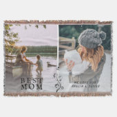 Couverture Meilleure Maman Foliage Moderne 2 Photos Personnal (Devant)