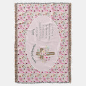 Couverture Meilleure MÈRE-MÈRE POEM du monde - Croix florale (devant Vertical)