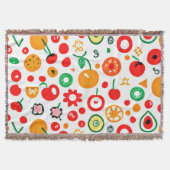 Couverture Mélanges de Motifs de fruits. Commandez dès mainte (Devant)