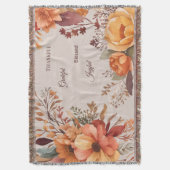 Couverture Merci Grategul Béni Floral Thanksgiving (devant Vertical)