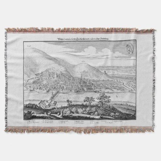 Couverture MERIAN : Château d'Heidelberg et vieille ville (Devant)