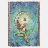 Couverture Mermaid Moon Imaginaire Art par Molly Harrison (devant Vertical)