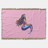 Couverture Mermaid throw blanket (Devant)