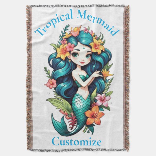 Couverture Mermaid Tropicale Thunder_Cove (devant Vertical)
