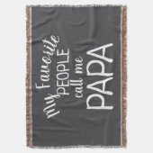 Couverture Mes gens favoris m'appellent Papa Noir et Blanc (devant Vertical)