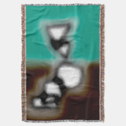 Couverture Message dans une bouteille : Brown Abstrait, Turqu (devant Vertical)