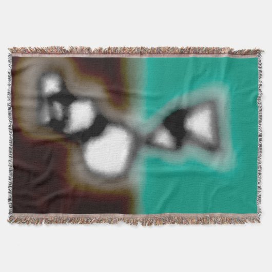 Couverture Message dans une bouteille : Brown Abstrait, Turqu (Devant)
