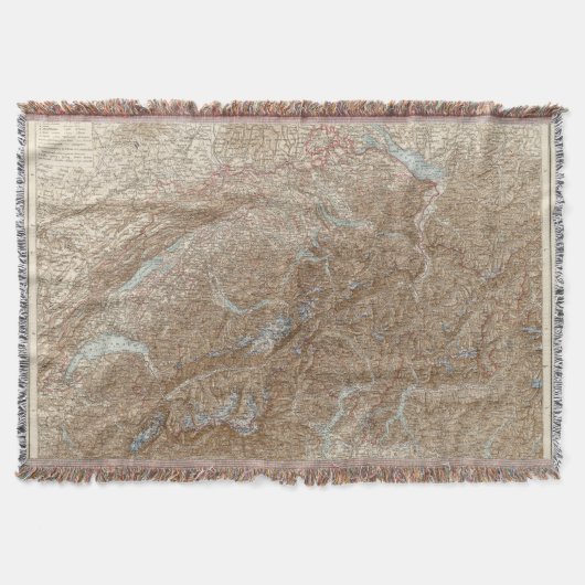 Couverture Meurent Schweiz, carte d'atlas de la Suisse (Devant)