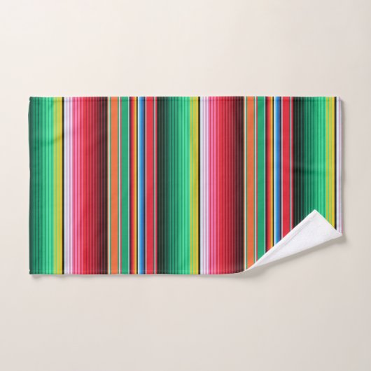 Couverture mexicaine de Serape d'Espagnol fait sur (Serviette à main)