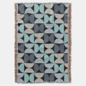 Couverture Mi-siècle moderne bleu vert et gris (devant Vertical)