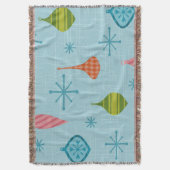 Couverture Mi-Siècle moderne ornements de Noël (devant Vertical)