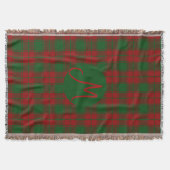 Couverture Middleton Tartan Monogrammé (Devant)
