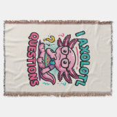 Couverture Mignon Axolotl Nerd I Axolotl Questions Marques de (Devant)