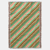 Couverture Mignon motifs aztèques colorés design (devant Vertical)