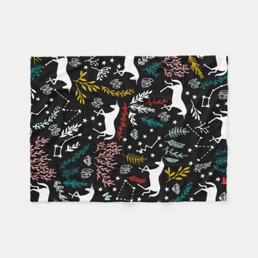 Couverture mignonne de licorne (Devant (Horizontal))