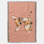 Couverture Mignonne Doe Chilling Out, Don De Deer Lover, (devant Vertical)