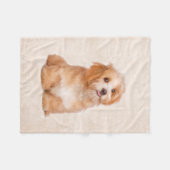 Couverture mignonne d'ouatine de chiot de Havanese (Devant (Horizontal))