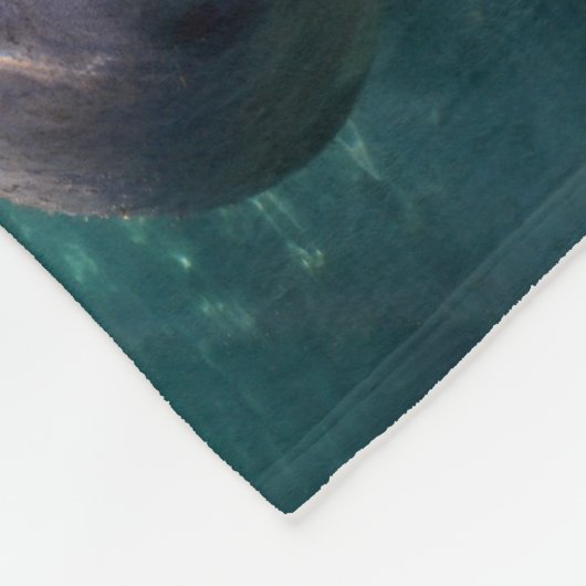 Couverture mignonne d'ouatine de lamantin de bébé (Coin)