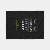 Couverture mignonne drôle de petit somme de mèche (Devant (Horizontal))