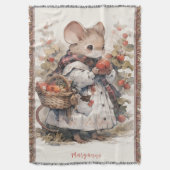 Couverture Miss Mousey Beatrix Potter Style Jetez la couvertu (devant Vertical)