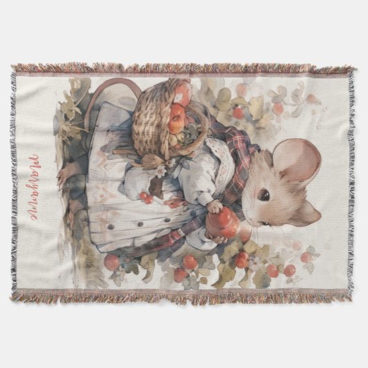 Couverture Miss Mousey Beatrix Potter Style Jetez la couvertu (Devant)