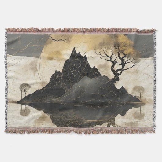Couverture Misty Mountain Black & Gold (Devant)