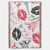 Couverture Mode Paris, calligraphie motif Tour Eiffel. (devant Vertical)