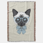 Couverture Mode Smart de chat siamois (devant Vertical)