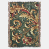 Couverture Modèle baroque Damas de luxe (devant Vertical)