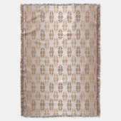 Couverture Modèle baroque de beige de gradient de style (devant Vertical)