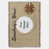 Couverture Modèle Brown du ruban de trèfle par Kenneth Yoncic (devant Vertical)