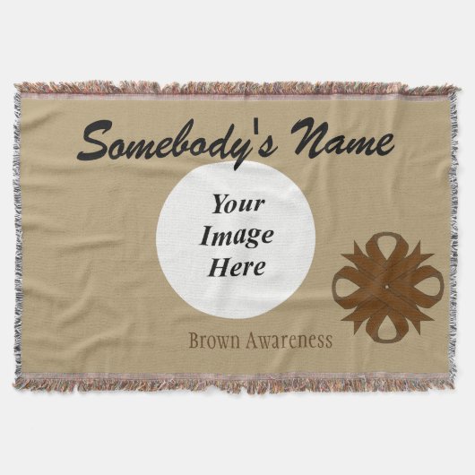 Couverture Modèle Brown du ruban de trèfle par Kenneth Yoncic (Devant)