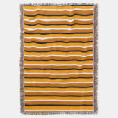 Couverture Modèle de bande orange brun (devant Vertical)