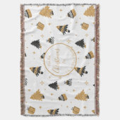 Couverture Modèle de premier arbre de Noël personnalisé en no (devant Vertical)