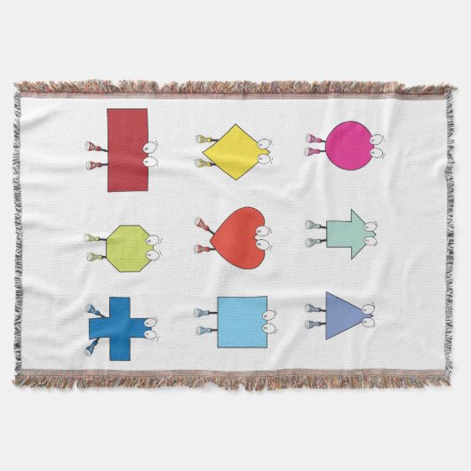 Couverture Modèle d'illustration de caractères de forme mûre (Devant)