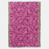 Couverture Modèle floral 15.Pink DRed BG (devant Vertical)