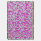 Couverture Modèle floral D02.pink.b Gray BG (devant Vertical)