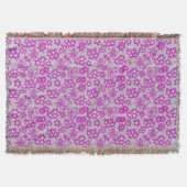 Couverture Modèle floral D02.pink.b Gray BG (Devant)