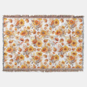 Couverture Modèle floral d'automne (Devant)