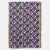 Couverture Modèle floral Petunia (devant Vertical)